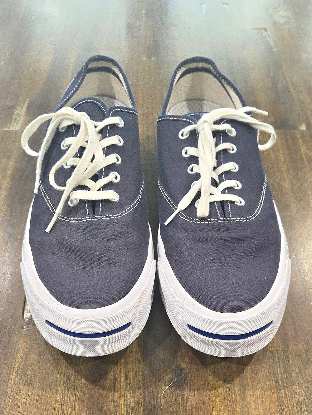 Converse Jack Purcell Signature Duck Canvas Oxford Low Top Navy Sneaker